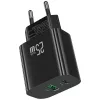 Ładowarka USB usams USA001629 25W 1×USB-C + 1×USB-A szybkie ładowanie