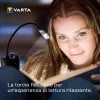 Varta 16618 - Latarka klipsowa - Czarny - Srebrny - Plastik - LED - 1 lampa - 9 lm
