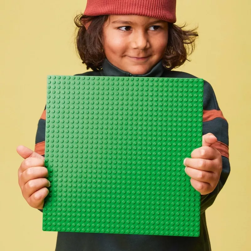 LEGO 11023 Classic Zielona Podstawa Kwadrat 32x32 Kołki Budowlana Trawiasta Podstawa do Budowania i Eksponowania Zestaw Pojedynczy