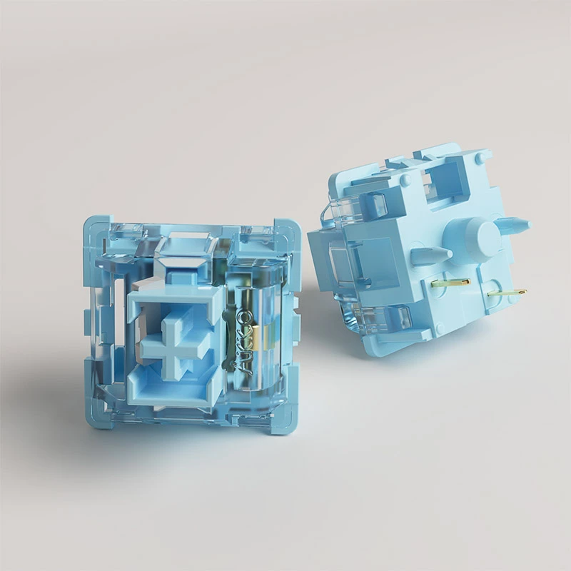 AKKO V3 Pro Cream Blue przełączniki mechaniczne, 5-pinowe, taktylne, 45 g, 45 szt.