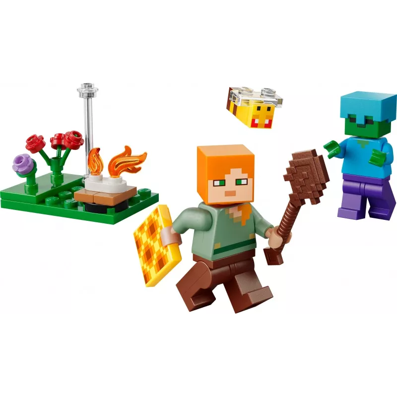 Klocki Minecraft 30732 Konflikt przy Ognisku Alexa