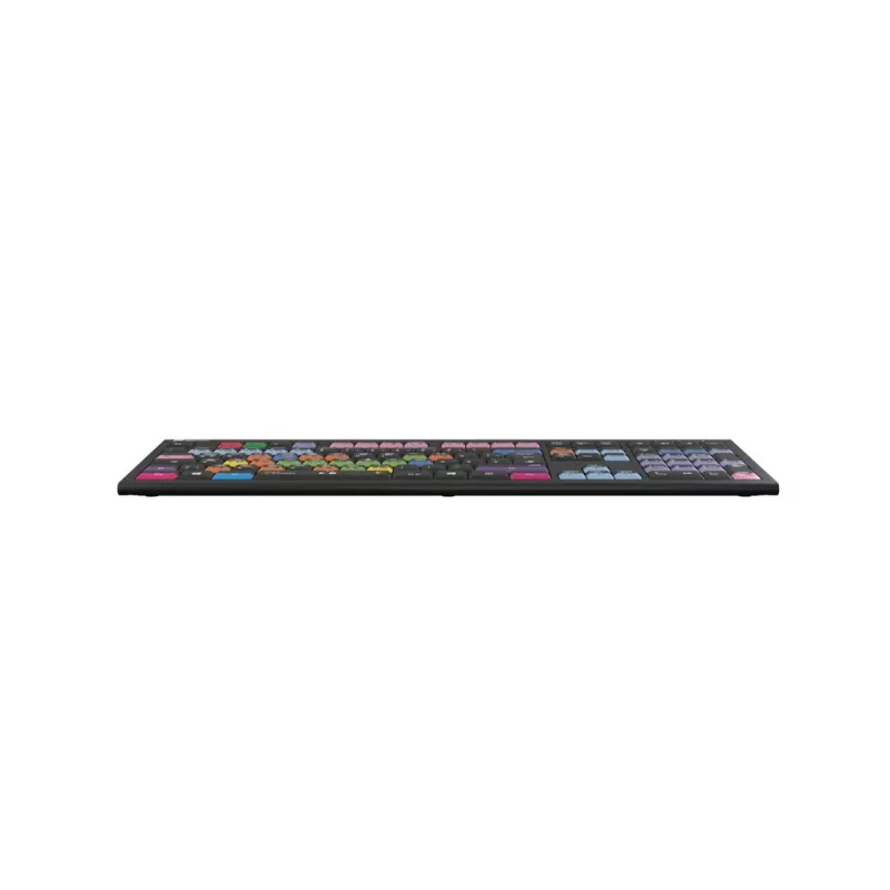 Klawiatura Logickeyboard LKB-FLS-A2PC-DE uniwersalna USB QWERTZ niemiecka czarna
