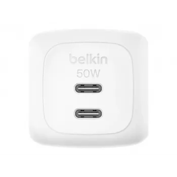 Ładowarka ścienna Belkin WCH019KQWH 50W Dual USB-C PD PPS
