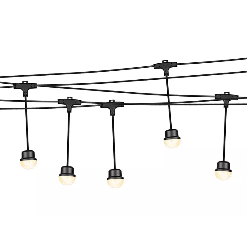 Tracer 46970 Zewnętrzny Łańcuch Świetlny IP65 230V 15 Żarówek 45W