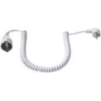 Kabel zasilający Bachmann 672.280 biały 2 m