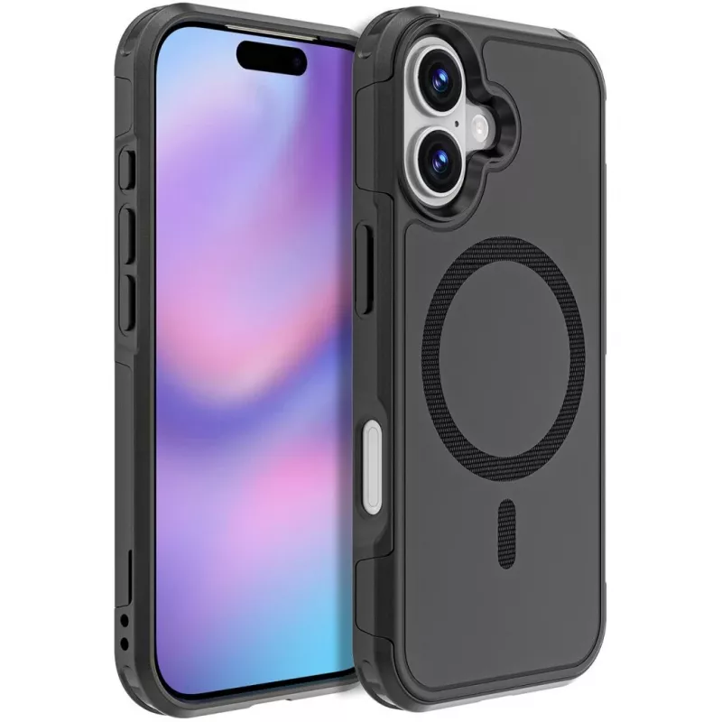 Etui ochronne 4smarts Defend do iPhone 17, 16 cm, czarne