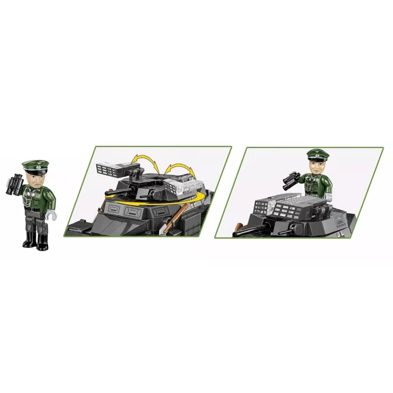 Cobi Blocks Sd.Kfz 222 model kit COBI-2657 — 502 klocków