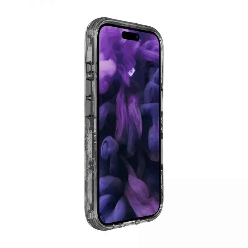 Cover LAUT CRYSTAL MATTER X for iPhone 16 Series Transparent Czarny