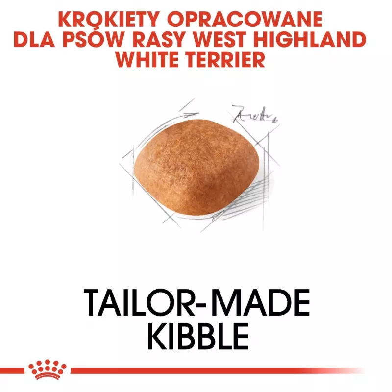 Royal Canin BHN West Highland Biały Terrier Adult - sucha karma dla dorosłych psów - 3 kg