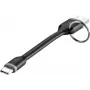 Kabel USB Renkforce RF-3425172 0,1 m USB 2.0 USB A USB C czarny (RF-3425172)