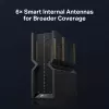 TP-Link Archer BE9300 trójzakresowy router Wi-Fi 7, Wi-Fi 7 (802.11be), trójzakresowy (2.4 GHz / 5 GHz / 6 GHz), Ethernet LAN, Czarny, router stacjonarny
