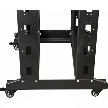 Szafa stojąca Inter-Tech SRB-6618 18U Czarna 400 kg udźwig