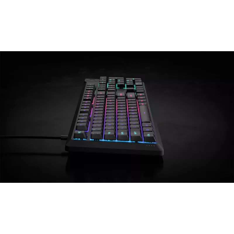 Corsair K55 CORE RGB klawiatura Gaming USB QWERTZ niemiecki Czarny
