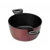 Garnek do zupy JATA CF924 4L Czerwony Aluminium