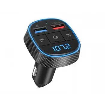 Nadajnik FM Navitel BHF02 z łącznością Bluetooth do streamingu audio w samochodzie