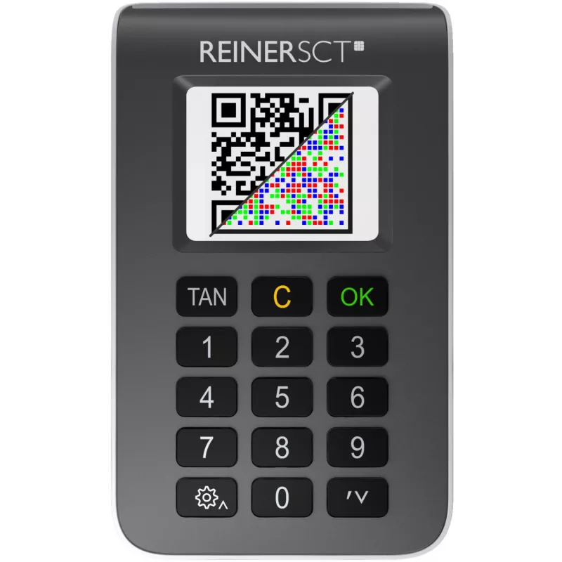ReinerSCT tanJack photo QR - generator TAN - antracyt