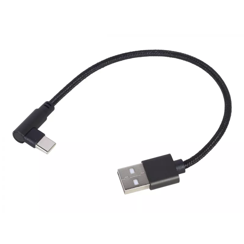 Kabel USB 2.0 do USB-C kątowy CC-USB2-AMCML-0.2M GEMBIRD