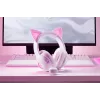 Zestaw słuchawkowy Razer Kraken Kitty V2 przewodowy USB typu A biały — wokółuszny, z pałąkiem nagłownym, 20–20000 Hz, kabel 2 m