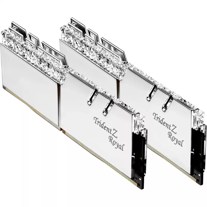 G.Skill Trident Z Royal 32 GB (2x16 GB) DDR4-3600 CL16 zestaw pamięci RAM, srebrny