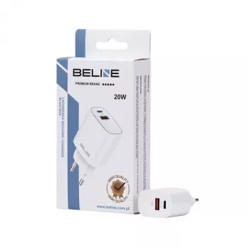 Ładowarka Beline Beli02160 20W zasilacz USB-C do USB-A
