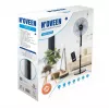 Wentylator stojący NOVEEN F455 16 cali (40 cm) z pilotem, 3 prędkościami, timerem, oscylacją, czarny
