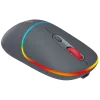 Canyon MW-22 2in1 RGB bezprzewodowa mysz - Szara - Bluetooth/RF - 1600 dpi - ładowalna