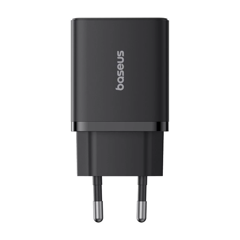 Baseus P10111404113-00 Cube USB-C / USB-A 30W ładowarka sieciowa Czarna
