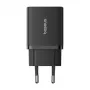 Baseus P10111404113-00 Cube USB-C / USB-A 30W ładowarka sieciowa Czarna