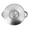 Parowar elektryczny Maestro MR-2900-18 1500W parowiec pionowy, garnek 18 cm, 2 L, stal nierdzewna i szkło, kompatybilny z indukcją