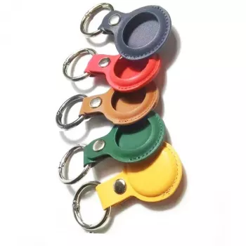 4smarts Zestaw - Etui na Airtag - Metal, poliuretan-skóra ekologiczna