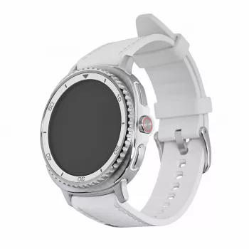 Smartwatch Samsung Galaxy Watch 8 Classic 46 mm Srebrny — 3,3 cm AMOLED, 4G, 64 GB, 445 mAh