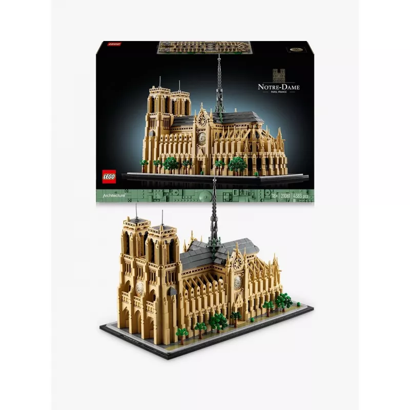 LEGO Architecture Katedra Notre-Dame w Paryżu Zestaw dla Dorosłych 21061