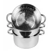Parowar elektryczny Maestro MR-2900-18 1500W parowiec pionowy, garnek 18 cm, 2 L, stal nierdzewna i szkło, kompatybilny z indukcją