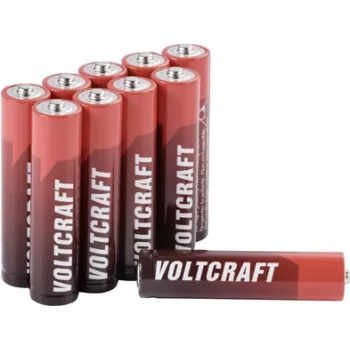 VOLTCRAFT Industrial LR03 Micro (AAA)-Battery Alkali-Mangan 1350 mAh 1.5 V 10 szt. (VC-14066390)