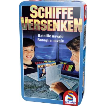 Schmidt Spiele Schiffe versenken - Strategia - Chłopcy/Dziewczynki - 8 lat - 114 mm - 184 mm - 39 mm (51205)