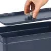 Zestaw pojemników kuchennych Salter BW126131EU7, 4-częściowy, hermetyczne metalowe i plastikowe pojemniki