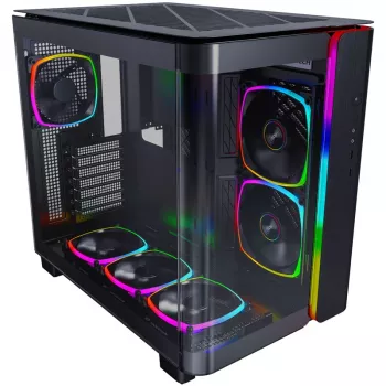 Montech KING 95 PRO Midi-Tower, szkło hartowane, ARGB - czarny