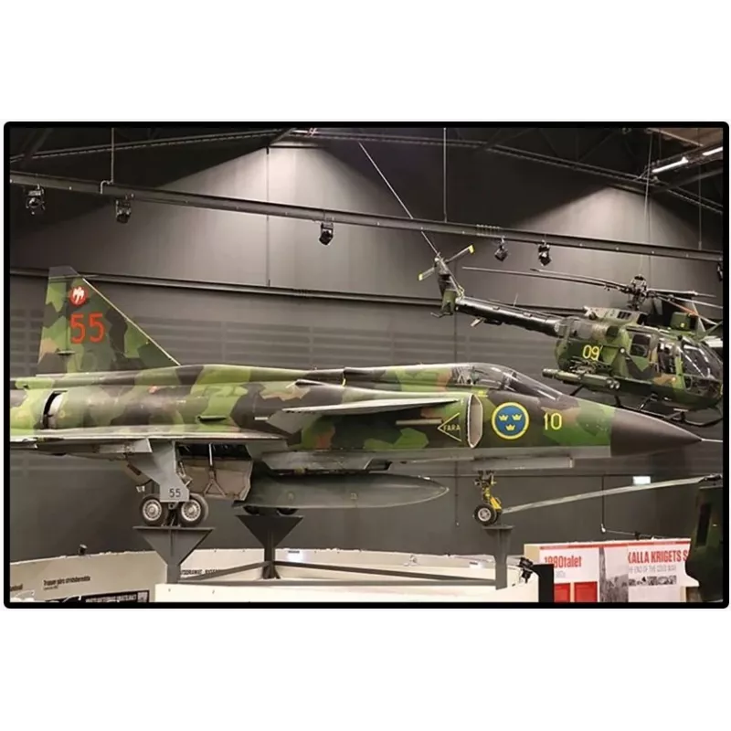Zestaw konstrukcyjny Cobi Blocks Saab AJS 3 Viggen 911 szt. model do składania, 911 elementów