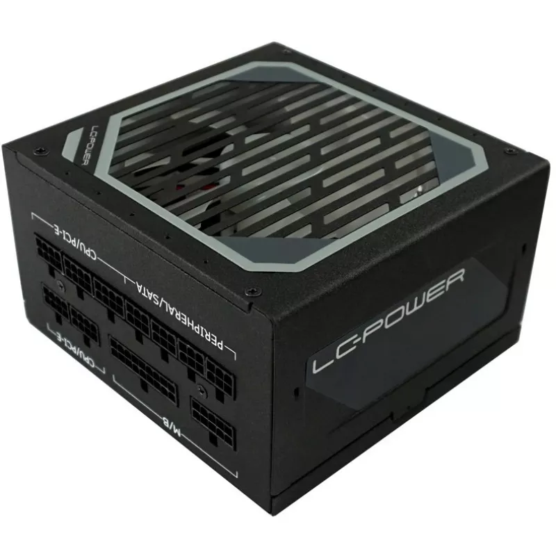 LC Power Super Silent Modular Series LC6550M V2,31 - Zasilacz (wewnętrzny) - ATX12V 2,3 - EPS12V - 80 PLUS Gold - AC 110-240 V - 550 Watt - aktywny PFC - Hammeczerwony Czarny (L