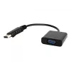 Adapter DisplayPort na VGA czarny
