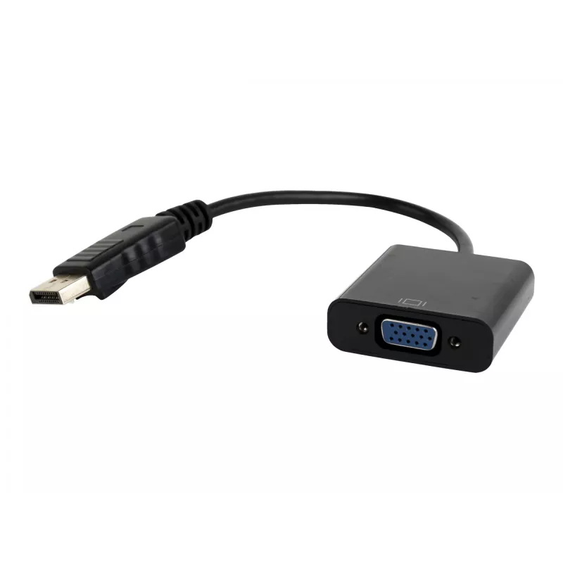 Adapter DisplayPort na VGA czarny