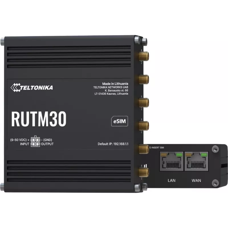 Router 5G TELTONIKA RUTM30 — instalacje mobilne i stacjonarne z Wi‑Fi
