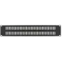 Panel zaślepiający LOGON RAB205BL 2U Czarny 19 cali