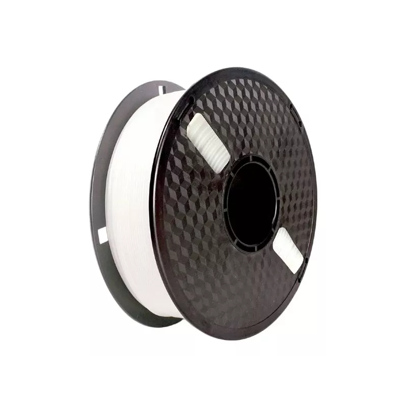 Materiał do druku 3D Gembird 3DP-PLA-FL-01-W kwas polimlekowy PLA biały 1 kg