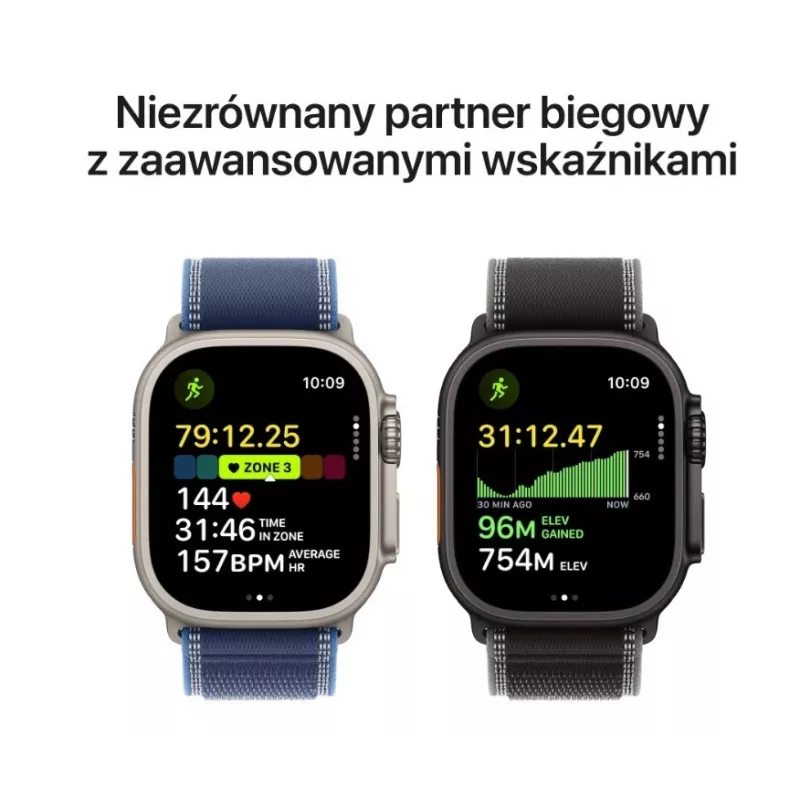 Smartwatch Apple Watch Ultra 3 GPS + Cellular 49mm Czarna Tytanowa Koperta