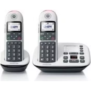 Motorola CD5011 Smart telephone Caller ID Czarny, biały