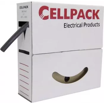 Cellpack GmbH Rurka termokurczliwa w pudełku z dozownikiem SB 3-1 Szara 15m (203675)