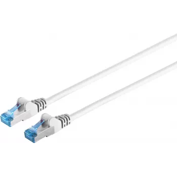 Kabel sieciowy S/CONN 75711-A1.5W Biały 1,5m Cat6a S/FTP