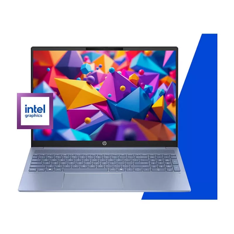 HP OmniBook 5 AI 16 2K Core Ultra 5 225U 16GB/512GB SSD Win11 Home - Błękitny - 16-af1454ng - Układ klawiatury może być niemiecki