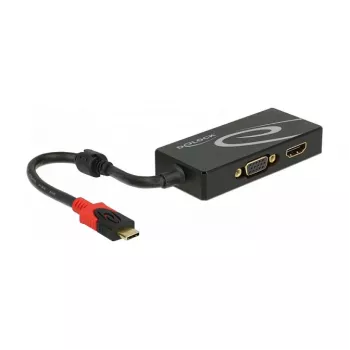 Adapter graficzny USB DeLOCK 87730 3840 x 2160 pikseli Czarny
